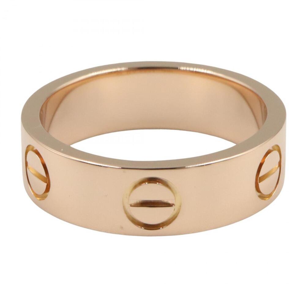 Cartier Love Ring, 18K Pink Gold, Women's, B4084800 - Picture 2 of 7